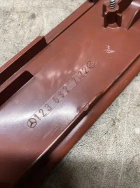 1236922122 MERCEDES Left Pillar Bottom Cover Henna W123 S123 #3
