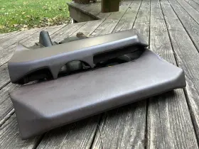 1266801217 MERCEDES Lower Dash Kick Panel Set W126
