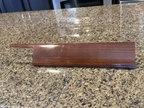 1266802171 MERCEDES Sel Glove Box Zebrano Wood Dash W126 Se