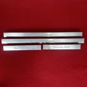 1636861520 MERCEDES Door Sill Scuff Plate Set
