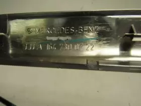 16473007227H85 MERCEDES Door Molding Left Driver Rear Outer #2