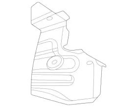 167-620-07-02 MERCEDES Cover Longitudinal Member