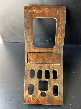 9136 MERCEDES Center Floor Console Wood W163