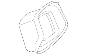 204-682-07-16-8N84 MERCEDES Column Cover GLK350