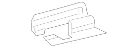 205-919-11-00-9051 MERCEDES Cover Seat Rail