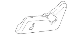 212-918-18-30-8N84 MERCEDES Outer Cover
