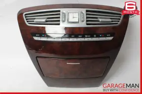 2166890141 MERCEDES Center Console Comand Unit Radio Bezel