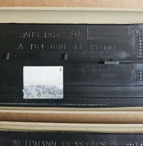 A1646803335 MERCEDES Front Left Right Lower Sill Scuff Plate #3