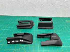 A1769190004 MERCEDES Front Right Seat Rail End Cap Cover Set #2