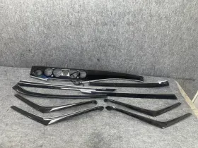 A2227202422 MERCEDES Dash Center Console Door Trims Set S550