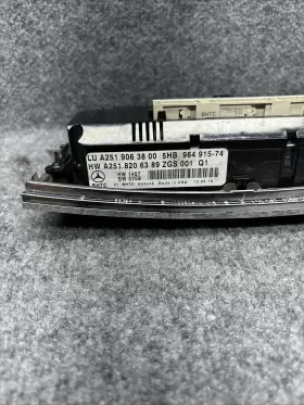 W1402001 MERCEDES Ac Heater Control Bezel Climate Gl #3