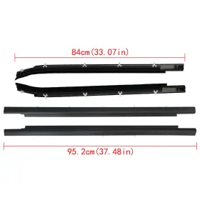 75740-0C022 METETAO Weatherstrip Outer Lower Window Double #3