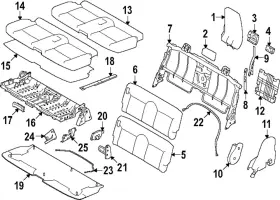 6912B907 MITSUBISHI Lower Cover