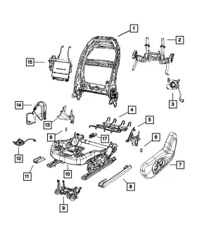 1ZV73ML2AI MOPAR Seat Shield