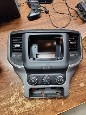 76617LH MOPAR Bezel Display Front Dash Control 2500 3500 Ram