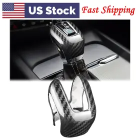 550727958752 MOTORSHOP168 Carbon Fiber Gear Knob Cover XC60