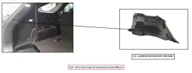 161.DA1T17 NISSAN Spt Quarter Extension Rogue