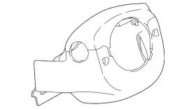 48470-6MR0A NISSAN Column Cover
