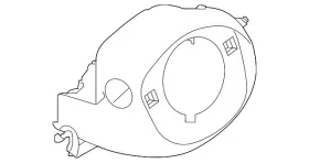 48470-9FV0A NISSAN Column Cover