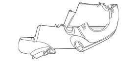 48985-7JA0A NISSAN Steering Column Cover