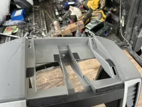 68259-ZL01C NISSAN Radio Bezel Climate Dash Panel Cracked #2