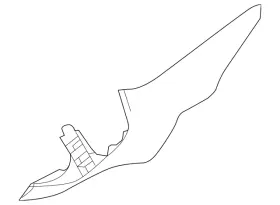 76934-5EF0A NISSAN Upper Quarter Versa