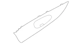 80682-4CL1A NISSAN Handle Bezel Rogue