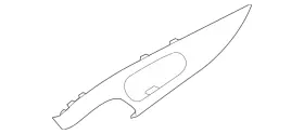 80682-6FV0C NISSAN Interior Door Handle Rogue