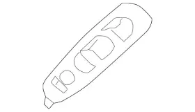 80961-3KA0A NISSAN Switch Bezel Pathfinder