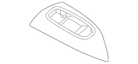 80961-3YW1A NISSAN Switch Bezel