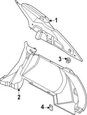 84940-7BA2A NISSAN Upper Quarter