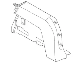 84951-7LF2A NISSAN Interior Quarter Panel