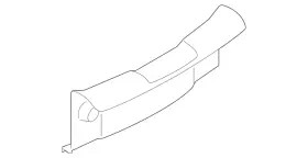84992-EL00B NISSAN Rear Panel Versa