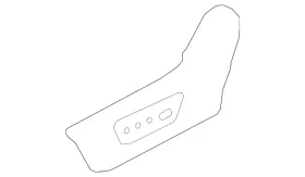 87380-4BT3A NISSAN Outer Finish Panel Rogue