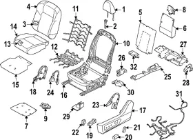 87508-6SA0A NISSAN Track Cover Pathfinder