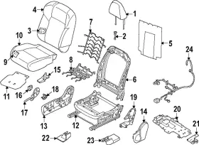 87509-6SA0A NISSAN Track Cover Pathfinder