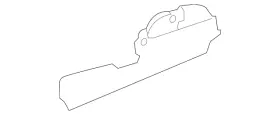 87558-6CA0A NISSAN Slide Panel Altima