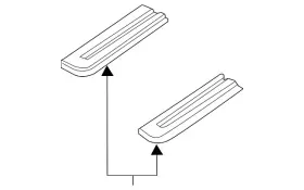 88540-3KA1B NISSAN Rail Cover Pathfinder