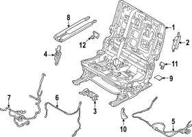 88556-6TA1A NISSAN Rail Cover Pathfinder