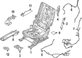 88556-6TF0A NISSAN Rail Cover Pathfinder