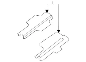 88592-3JA2A NISSAN Rail Cover Pathfinder