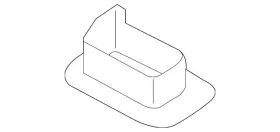 90970-CY20B NISSAN Switch Bezel Rogue