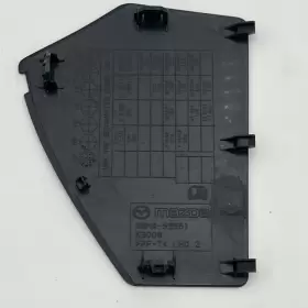 BBM4-55551 MAZDA Interior Fuse Panel Cover Bezel Lid #3