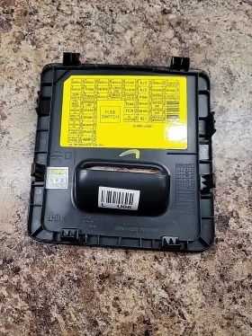 64753-J9XXX HYUNDAI Kona Interior Fuse Box Cover #2