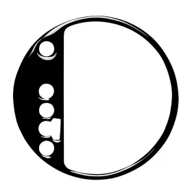550713631867 OGINODAISUKEUSA Central Console Gear Panel Cover #2