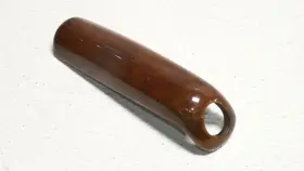 34412499102 BMW Emergency Brake Lever Handle Grip Wood Ring #2