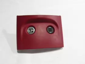 7P58634400 PORSCHE Center Console Cover Panel Power Outlet