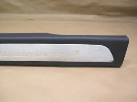 970555518 PORSCHE Front Left Right Door Scuff Sill Plate Set #3