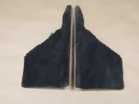 99655211402 PORSCHE Left Right Center Console Carpet Cover