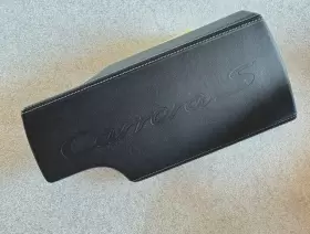 997-3-34 PORSCHE Leathers Center Storage Box Cover Carrera #2